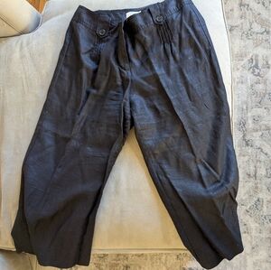 Women's Black Linen Pants